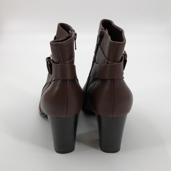 Cole Haan Signature Grand OS Booties Size 11B (H15-BR W02757 11B) Golden Buckle - Picture 6 of 14